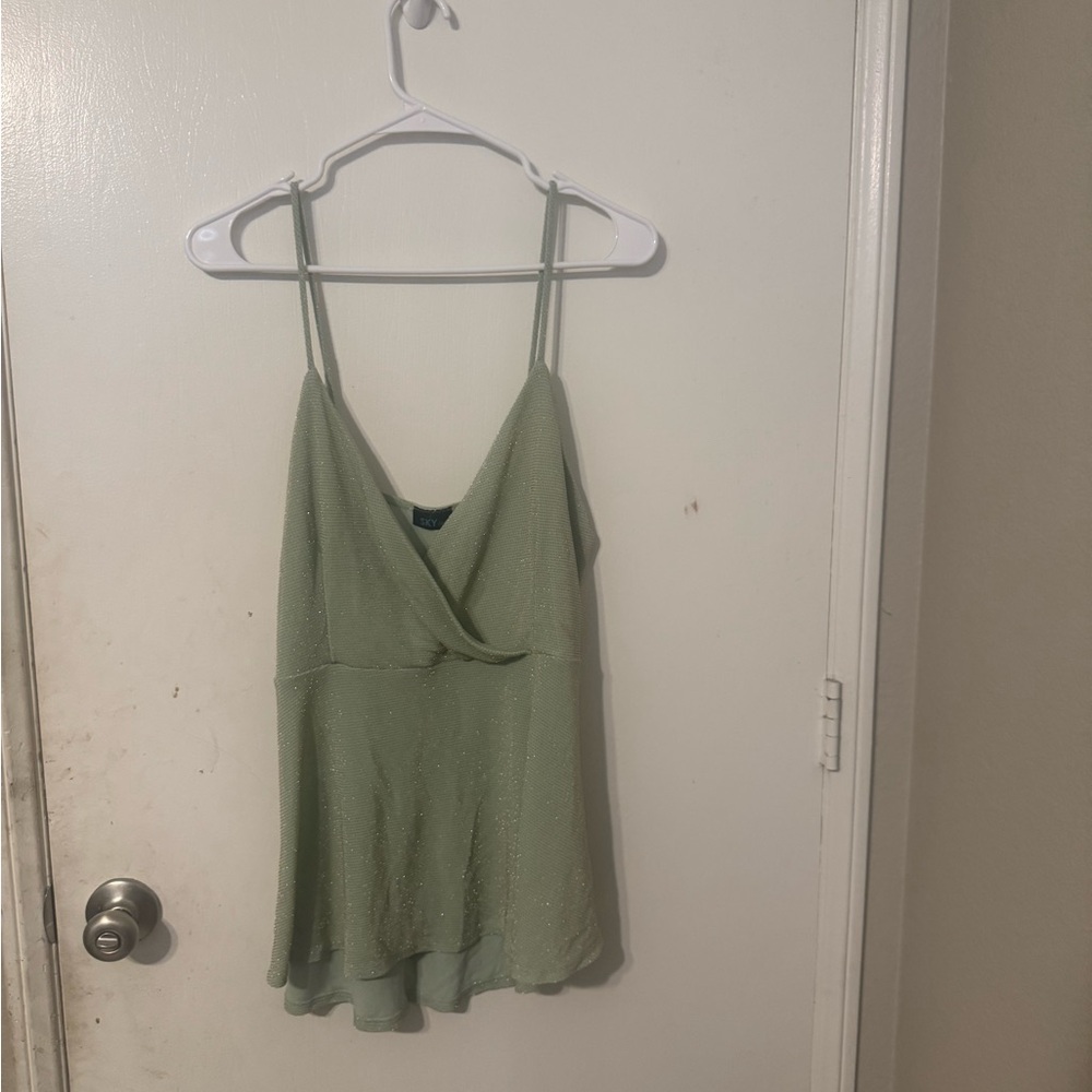 Chic Light Green Women's Camisole